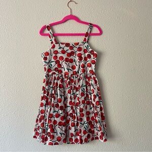Milly Minis girl’s cherry print bow back sundress, size 7